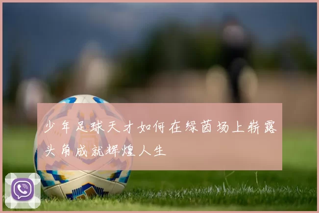 少年足球天才如何在绿茵场上崭露头角成就辉煌人生