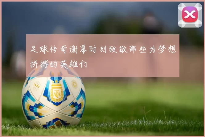 足球传奇谢幕时刻致敬那些为梦想拼搏的英雄们