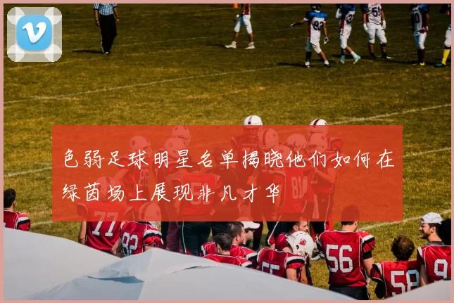 色弱足球明星名单揭晓他们如何在绿茵场上展现非凡才华